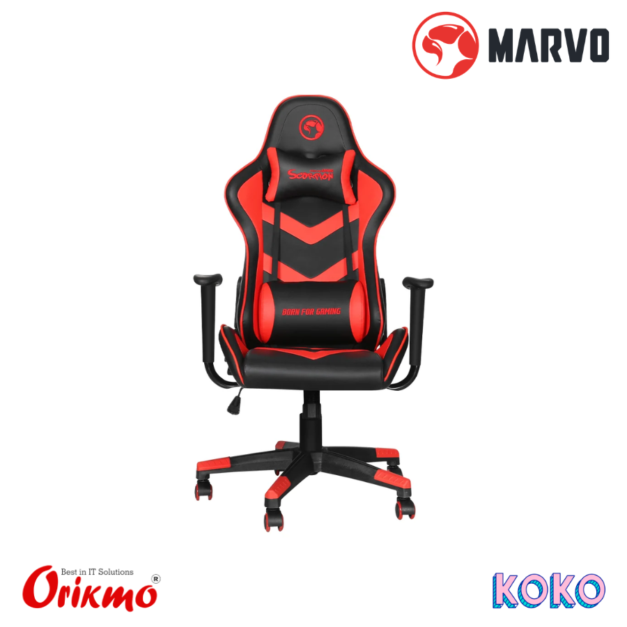MARVO CH-106 RD ADVANCED GAMING CHAIR - RED