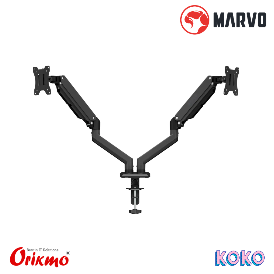 MARVO CARGO 200 HZ-22B DUAL MECHANICAL MONITOR ARM