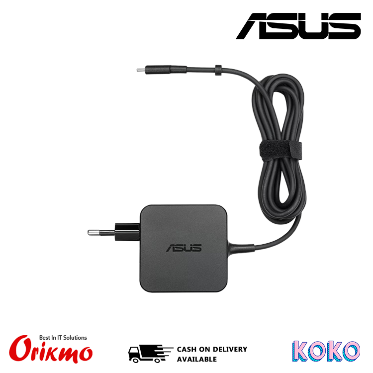 LAPTOP CHARGER ASUS 65W 19V SMALL PIN (Original)
