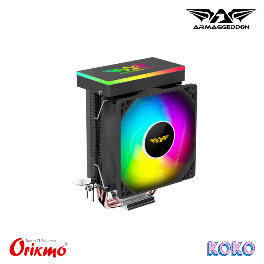 ARMAGGEDDON BLIZZARD 1 CPU COOLER FAN - BLACK