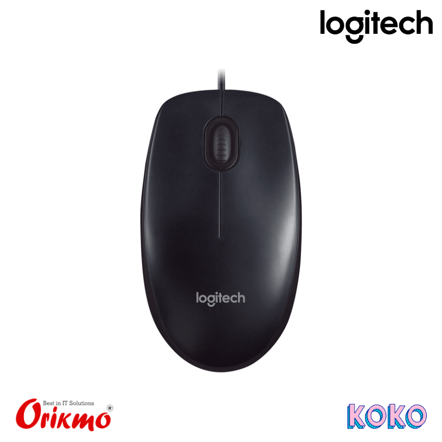 LOGITECH M90 FULL SIZE CORDED MOUSE