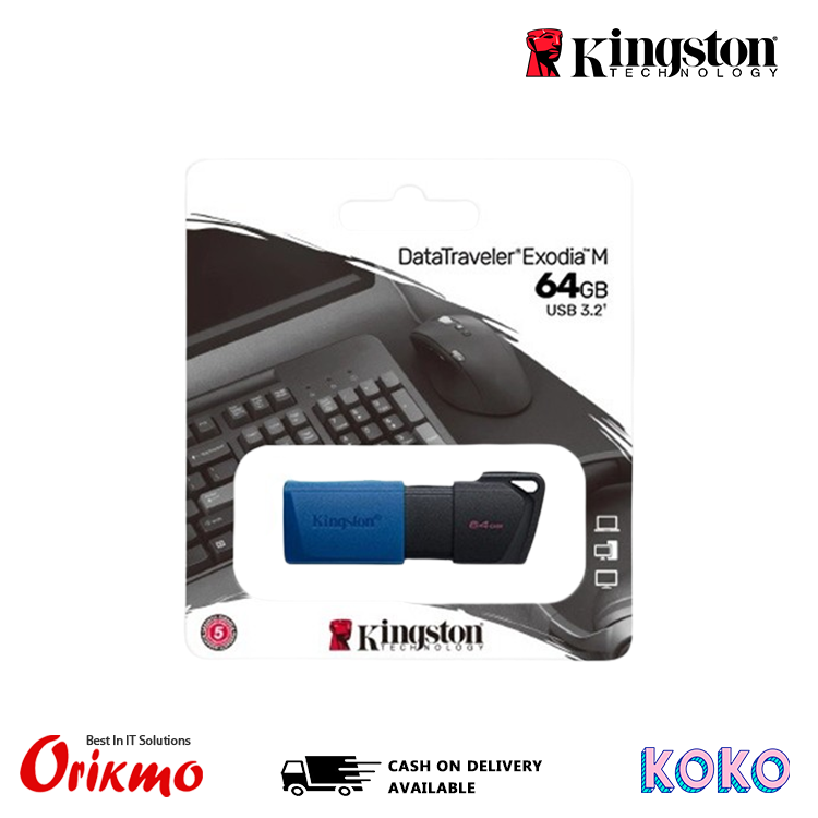 KINGSTON 64GB USB 3.0/3.2 PEN DRIVE