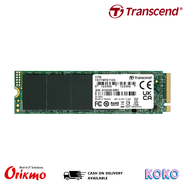 TRANSCEND PCLE 110S 128GB NVME SSD