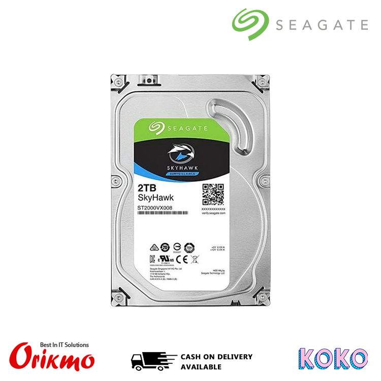SKYHAWK SEAGATE 2TB SURVEILLANCE HARD DISK