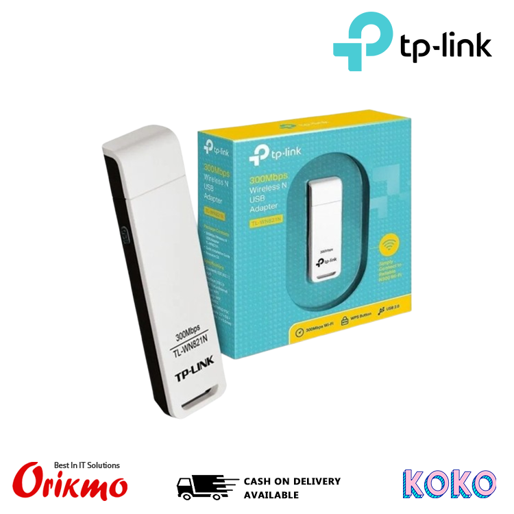 USB ADAPTER 300MBPS TP LINK TL-WN821N