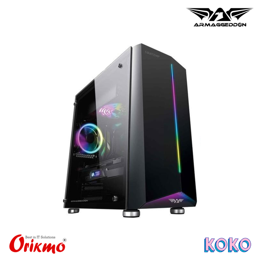 ARMAGGEDDON NIMITZ-N7 BLACK GAMING CASING