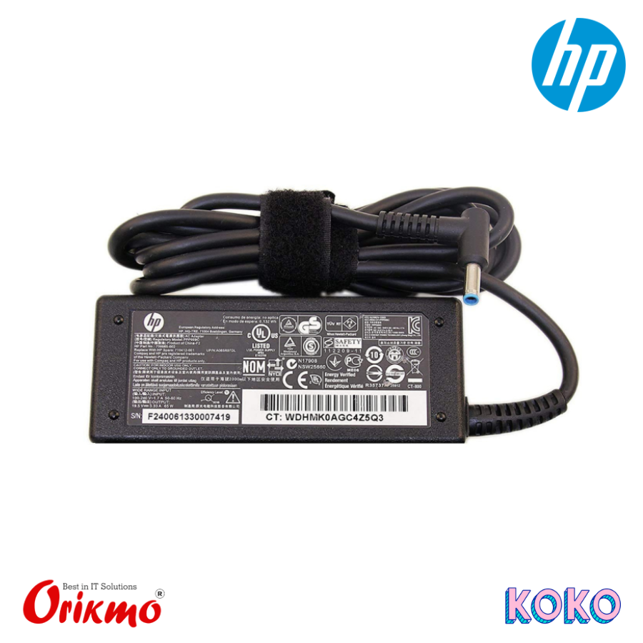 LAPTOP CHARGER HP BLUE TIP 45W