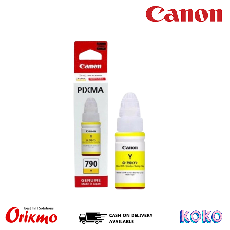 CANON GI-790 YELLOW INK BOTTLE