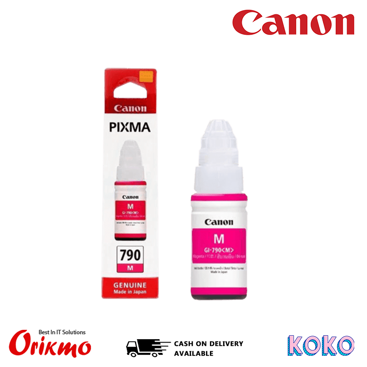 CANON GI-790 MAGENTA INK BOTTLE