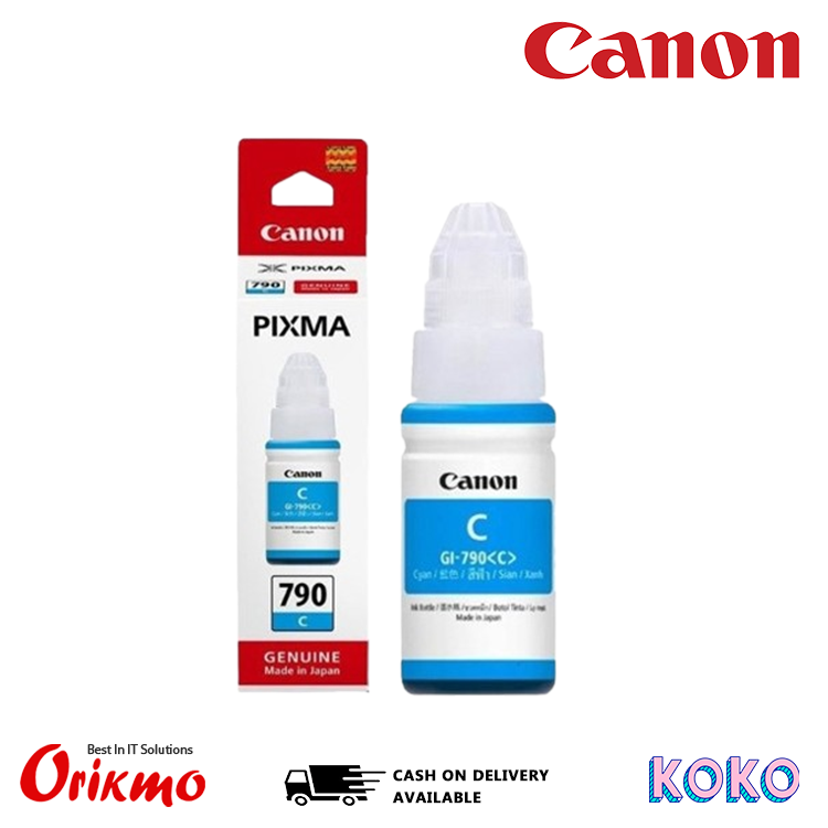 CANON GI-790 CYAN INK BOTTLE