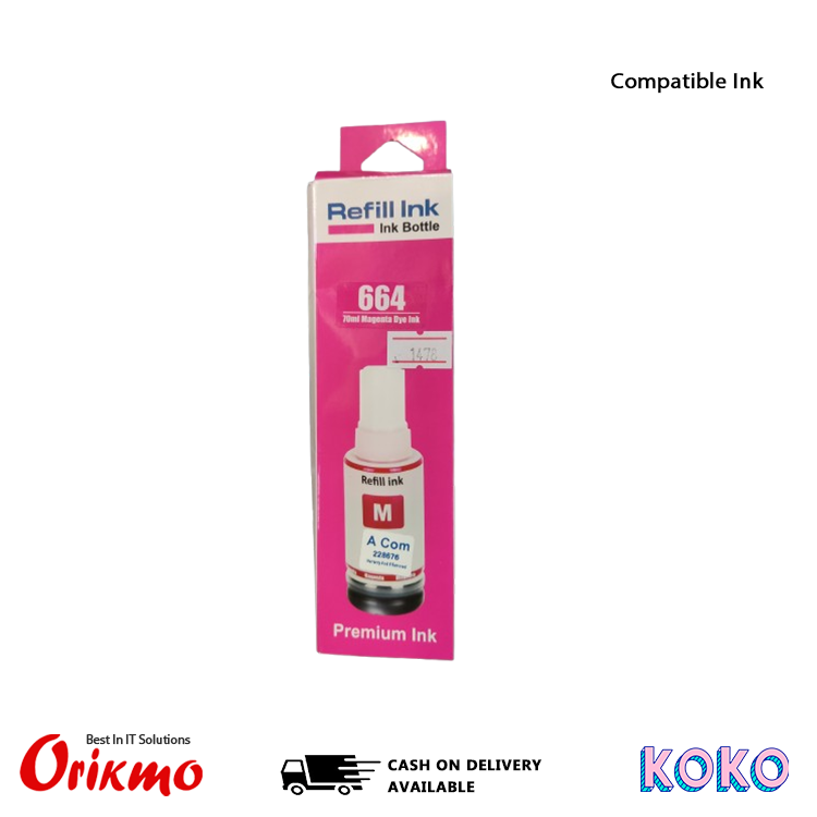 INK BOTTLE EPSON COMPATIBLE MAGENTA
