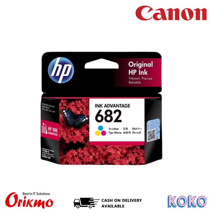 HP 682 COLOUR INK CARTRIDGE