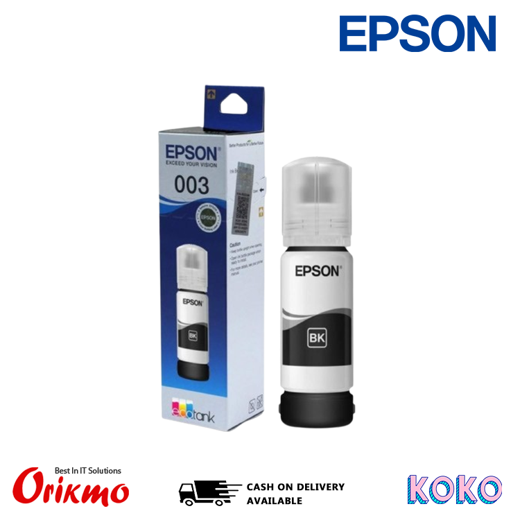 EPSON 003 BLACK INK BOTTLE