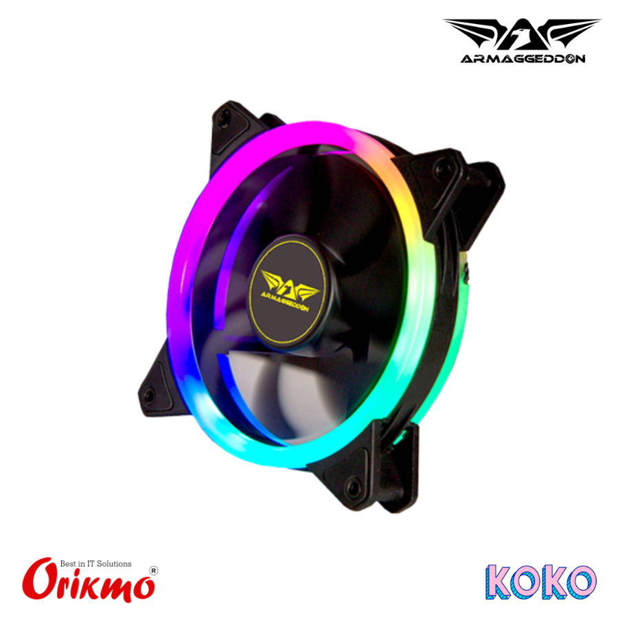 ARMAGGEDDON TX DUAL LOOP-12 ARGB COOLER FAN