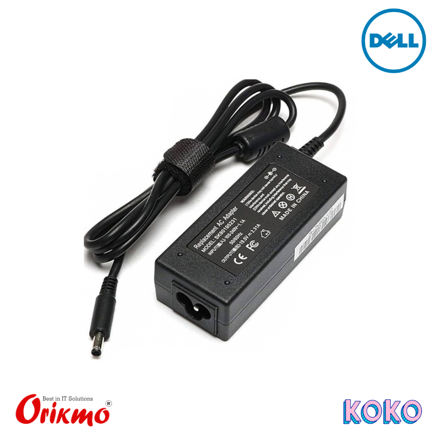 LAPTOP CHARGER DELL SMALL PIN 19.5V/2.31A/45W