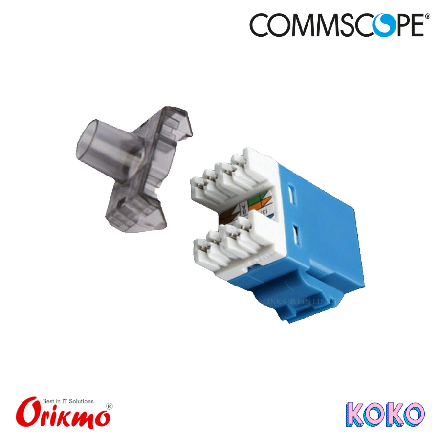 COMMSCOPE CAT 6 KEYSTONE JACK