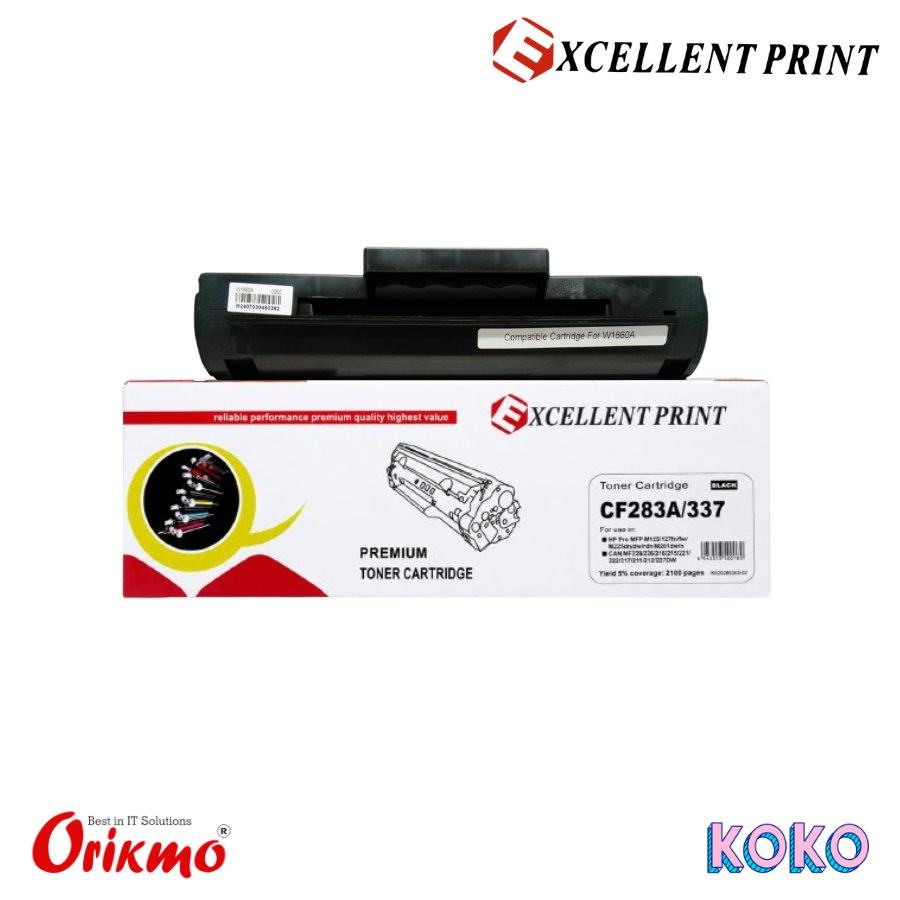 EXCELLENT 83A BLACK TONER CARTRIDGE