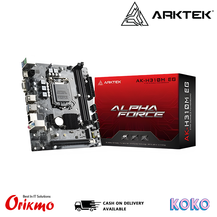 ARKTEK AK- H310M EG DDR4 MOTHERBOARD