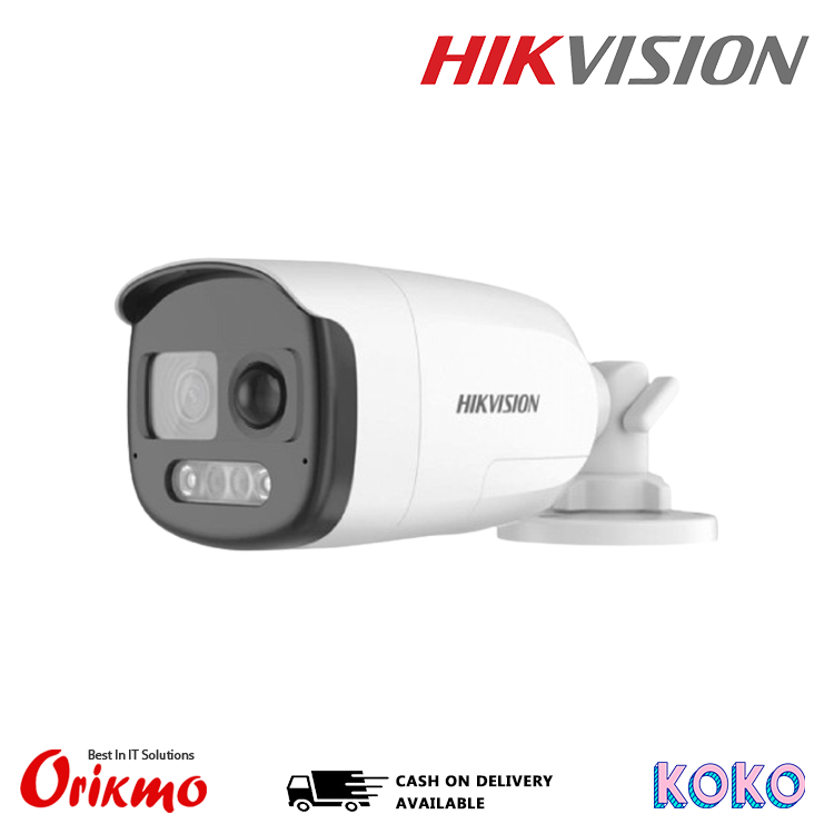 HIKVISION DS-2CE12DF3T-PIRXOS 2MP PIR SIREN AUDIO FIXED BULLET CAMERA