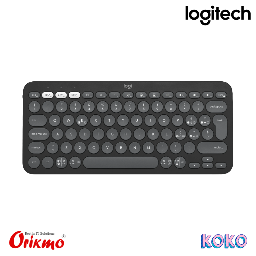 LOGITECH K380 US GRAPHITE KEYBOARD