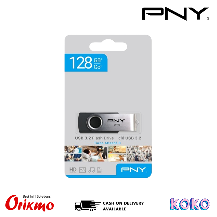 PNY TURBO ATTACHE 4 128GB 3.2 PENDRIVE