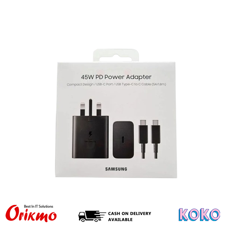 SAMSUNG PD ADAPTER 45W-TYPE C TO TYPE C