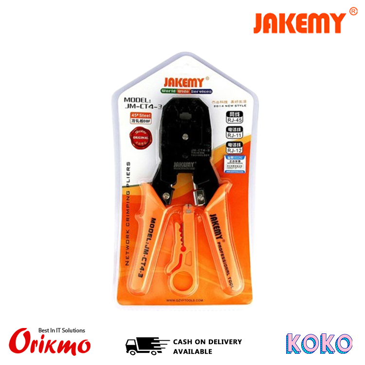 JAKEMY JM-CT4-3 CRIMPING TOOL