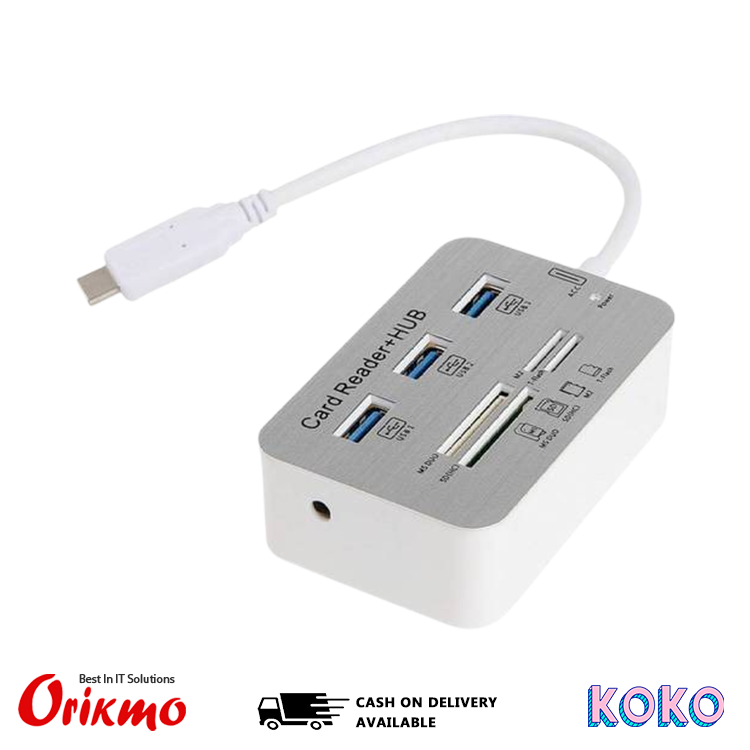 USB HUB 3.0 3.1 WITH CARD READER