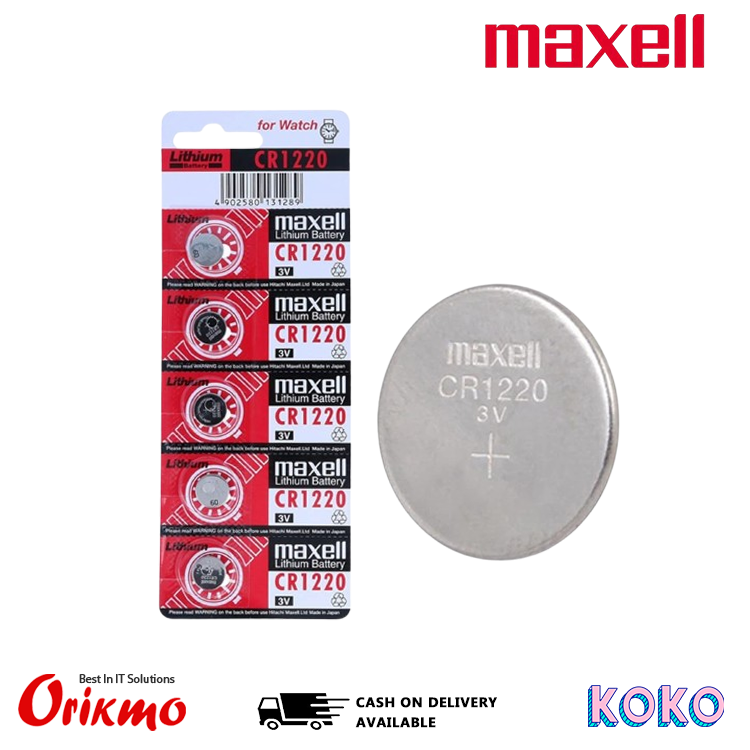 CR 1220 MAXELL BATTERY