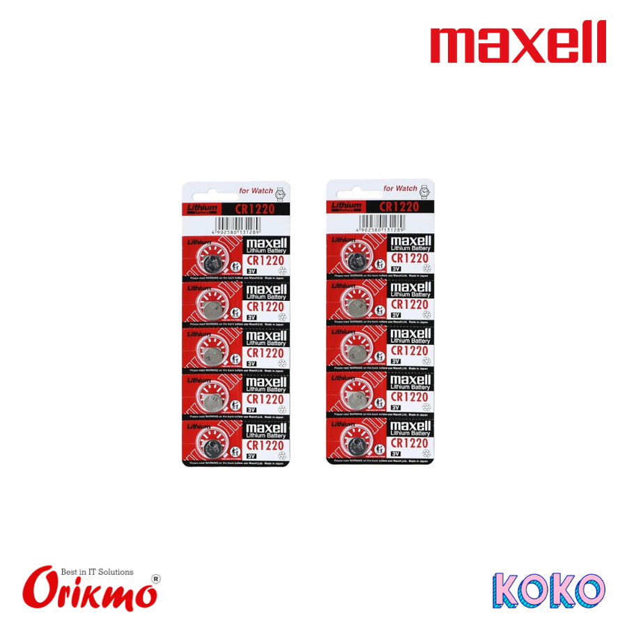CR 1220 MAXELL BATTERY