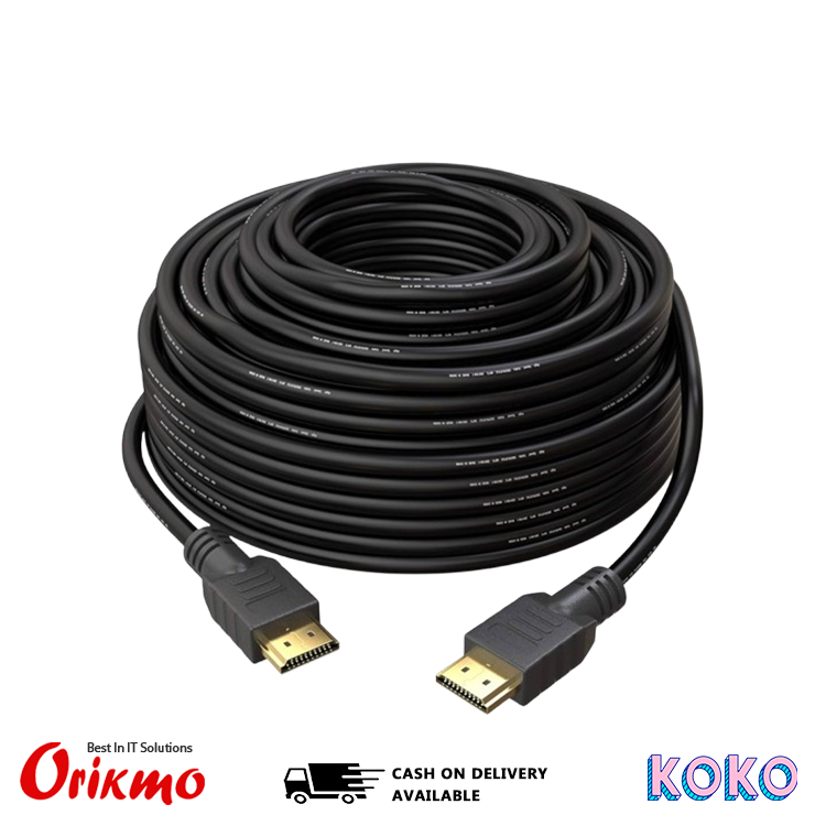 CABLE HDMI 30M 4K (WITHOUT CHIP)