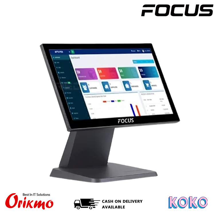 FOCUS FC-T3 SPECIALIST POS SYSTEM (CORE I5, 256GB SSD, 8GB, BLACK)