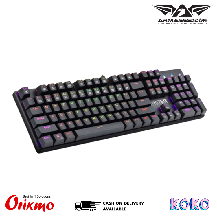 ARMAGGEDDON MKO13R GAMING KEYBOARD