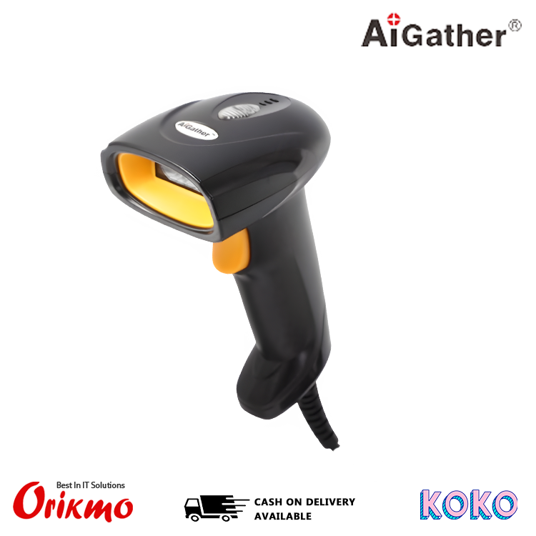 AiGATHER A-1695 1D WIRED BARCODE SCANNER