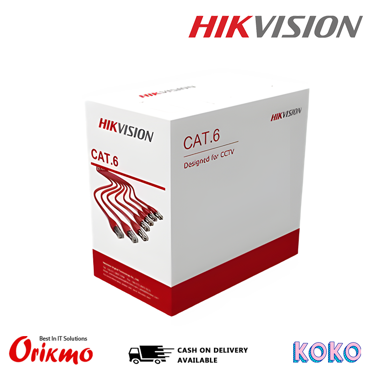 CABLE UTP HIKVISION CAT 6 DS-1LN6UZC0