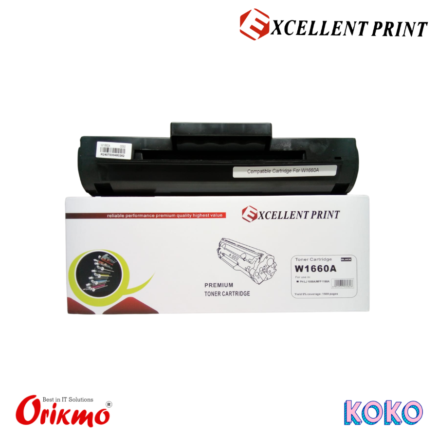EXCELLENT W1660A TONER